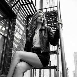 Anna 2 Skorts Leather [VAR:0] [Rotated 26° Right]